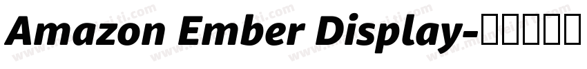 Amazon Ember Display字体转换